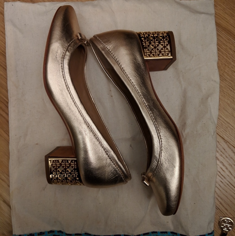 Tory Burch Bea Leather Heels